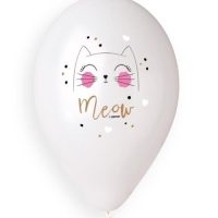 Μπαλόνια Γατούλα - 5τμχ.