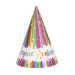 CHAPEAUX-JA-CARTON-MULTICOLORE-X8-56911