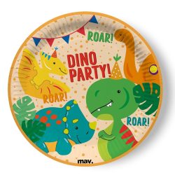 Πιάτα Φαγητού Dino Party - 8 τμχ.