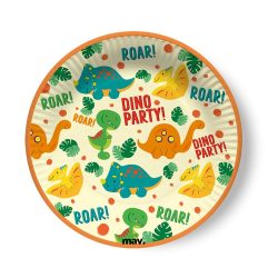 Πιάτα Γλυκού Dino Party - 8 τμχ.