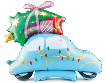 Standing Μπαλόνι Christmas Car
