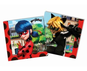 Χαρτοπετσέτες Miraculus Ladybug - 20 τμχ.