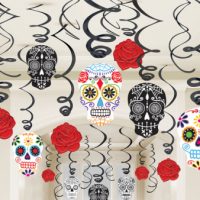 Κρεμαστά Διακοσμητικά Day of the Dead Halloween – 30 τμχ.
