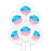 Λάτεξ μπαλόνια Boy or Girl - 6 τμχ.