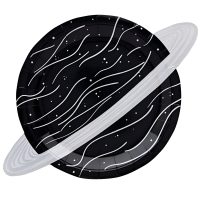 Πιάτα φαγητού Πλανήτης - 8 τμχ.