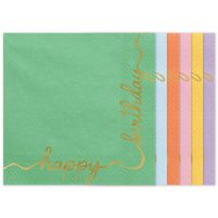 Χαρτοπετσέτες πάρτυ Elegant Pastel - 12 τμχ.